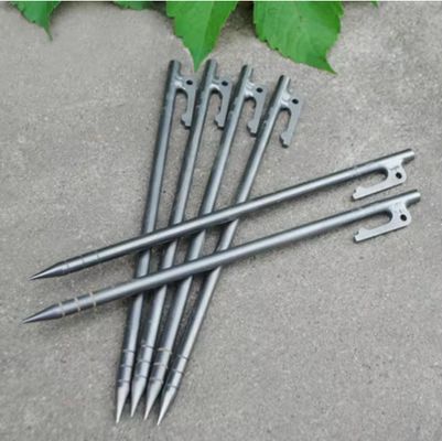 Titanium Tent Pegs TC4 Sturdy Slightweight V Shape 240mm Length