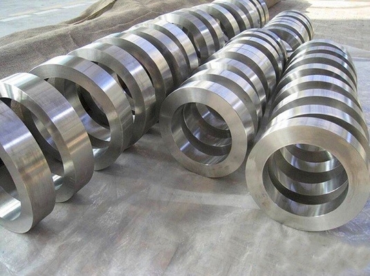 ASTM B381 Titanium Forged Rings Gr2 Annealed Valve Components